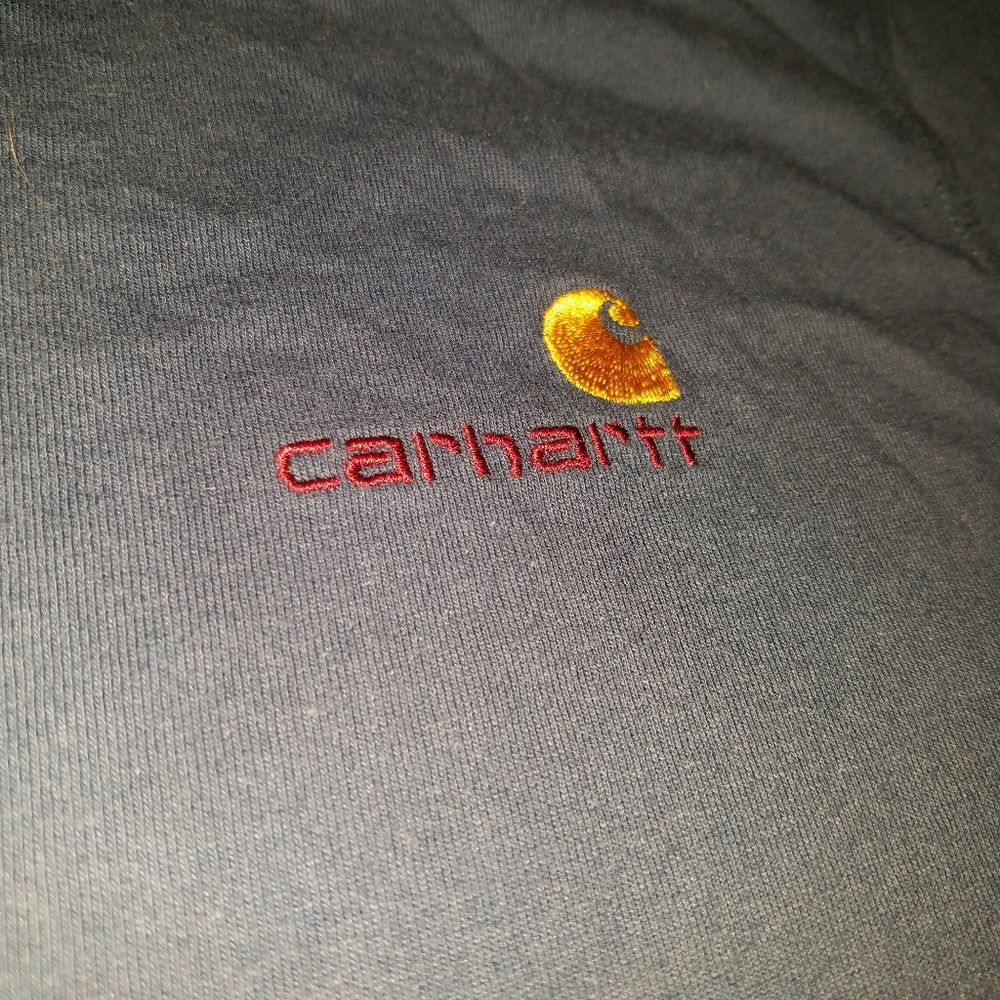 Carhartt T-Shirt Size Medium Navy Blue